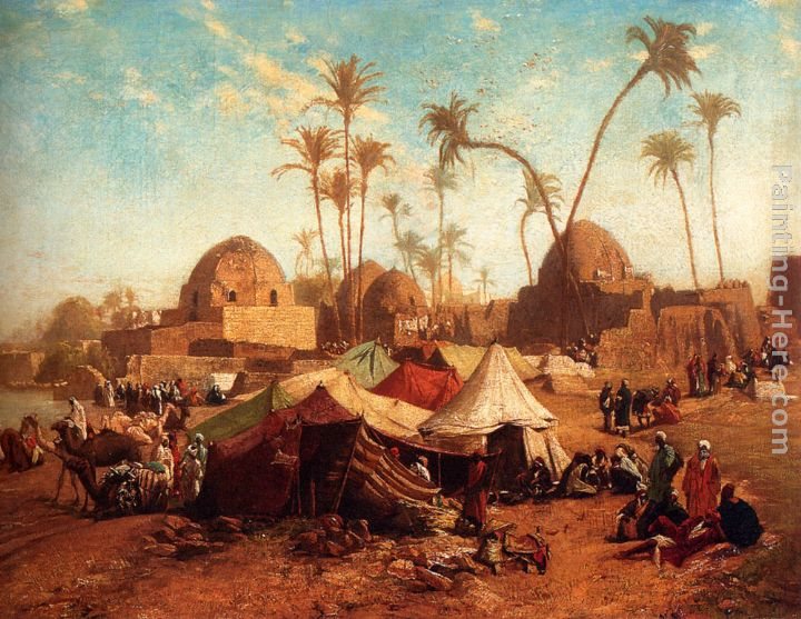 Karl Wilhelm Gentz Bedouincamp
